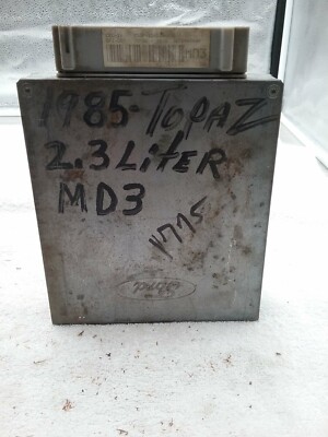 ENGINE ECM MAIN COMPUTER 2.3L MANUAL TRANS HO e53f-12a650-d2d FITS 85-87 TEMPO 