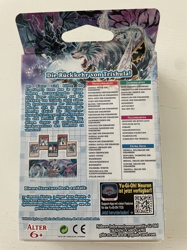 Yu-Gi-Oh Neu Structure Deck Freezing Chains - Deutsch - 1. Auflage - OVP