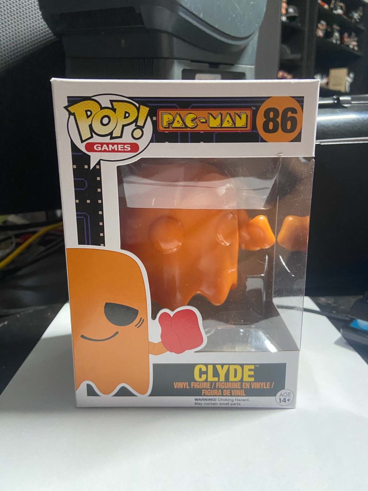Pop! Games PAC-MAN #86 Clyde PROTOTYPE Vinyl Figure by Funko JC | eBay
