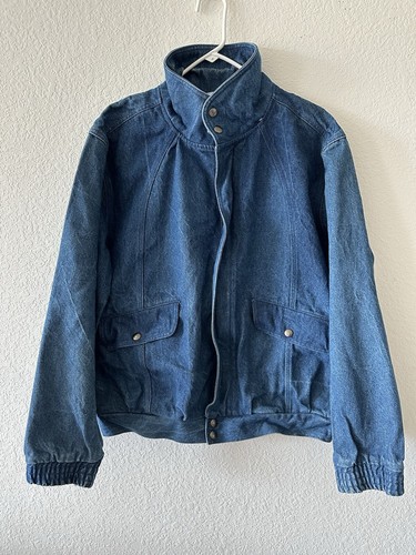 Vintage Men's Store Denim Biker Jacket 60's-70's Sz L