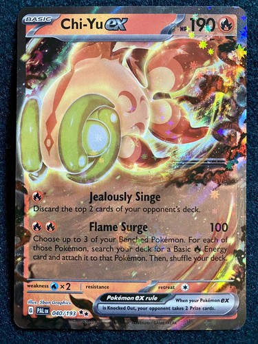 Pokémon TCG Chi-Yu ex Scarlet & Violet - Paldea Evolved 040