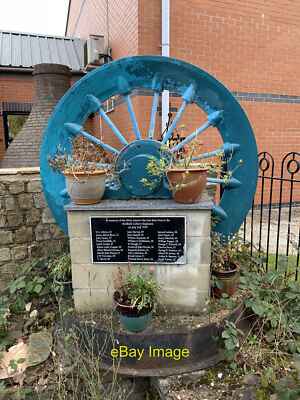 Photo 12x8 Mining memorial at Apedale Heritage Centre Broad Meadow  c2018