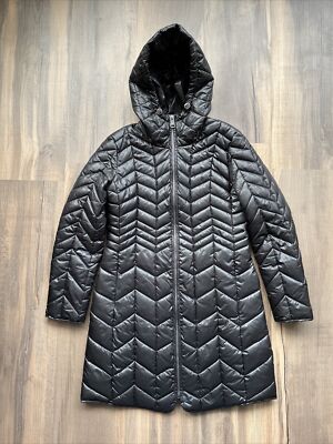 Kenneth cole chevron puffer coat shop