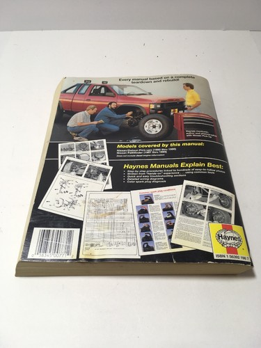 Haynes Manual 72030 for Nissan / Datsun pickup 1980 thru 1995, Pathfinder