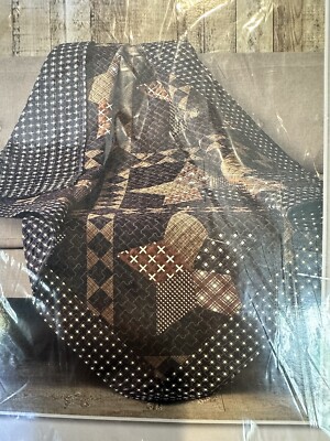Virah Bella - Paducah Star - Lightweight Quilted Throw Blanket 50''x60'' New
