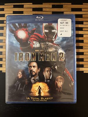 Iron Man 2 (Single-Disc Edition) [Blu-ray]. Brand New!