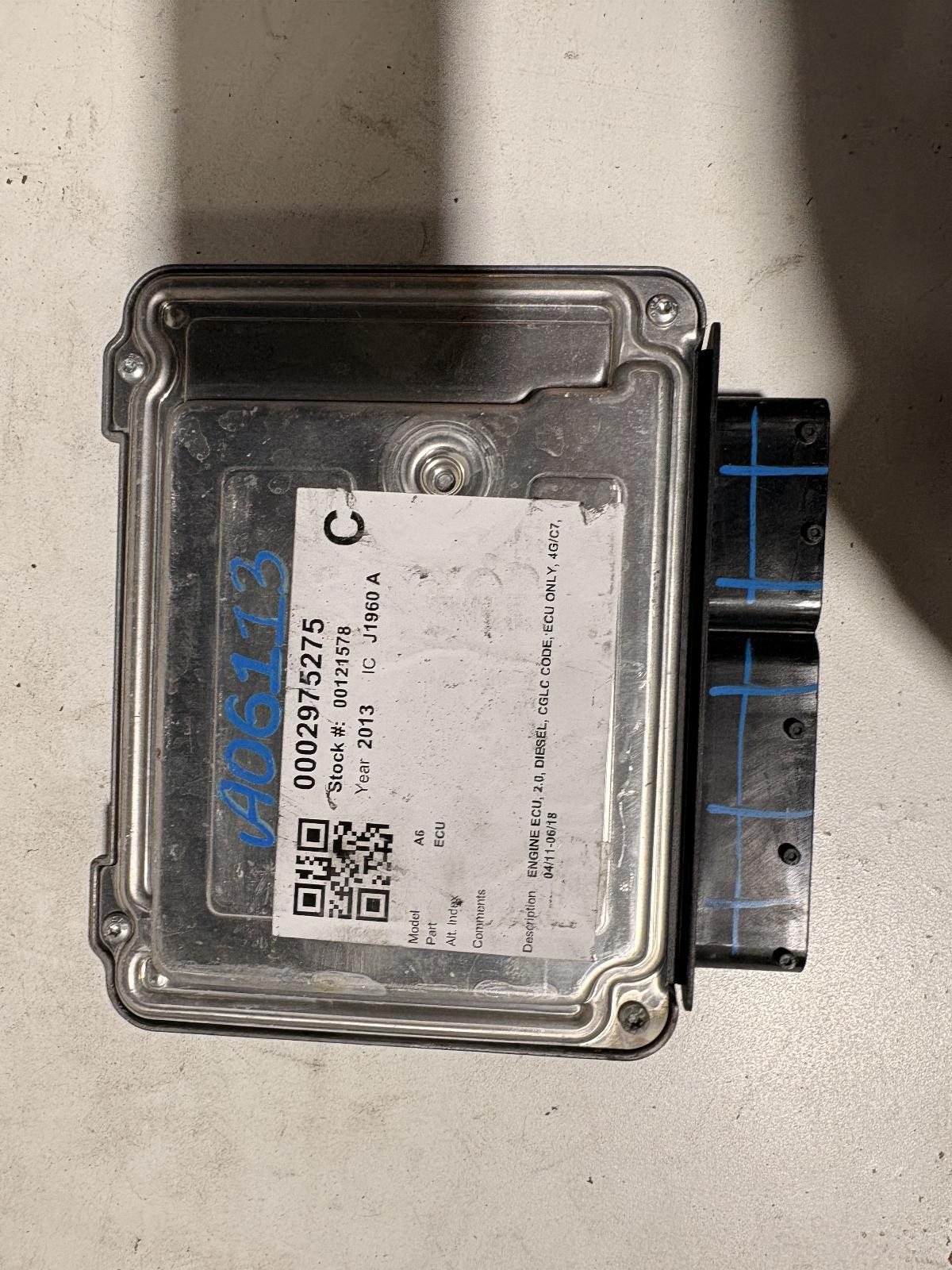 2013 Audi A6 ECU 2.0 Diesel 04/2011-06/2018 image 2