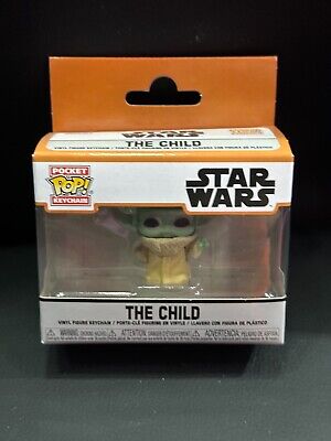 Star Wars Mandalorian Funko POP Keychain THE CHILD FORCE Pocket Collectible