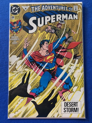 Adventures Of Superman #490 - 1992 DC Comics | eBay