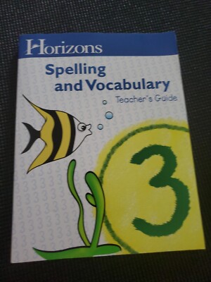Horizons Teachers Guides 3rd Grade Spelling + Vocabulary Penmanship Homeschool