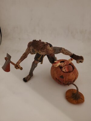 McFarlane Monsters Twisted Fairy Tales Peter Pumpkin Eater Figure Loose Complete