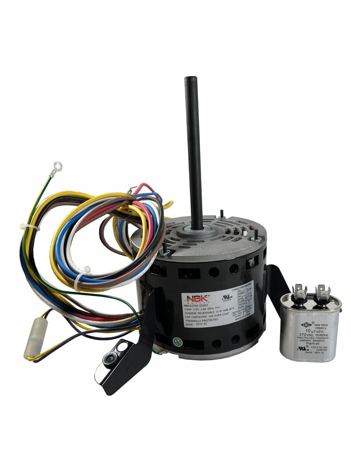 LAVA×BE-MAX BRM1.3 BER-MAR BM80L4-7012 Asynchronous Motor 3 Phase 1 HP Bowe P/N