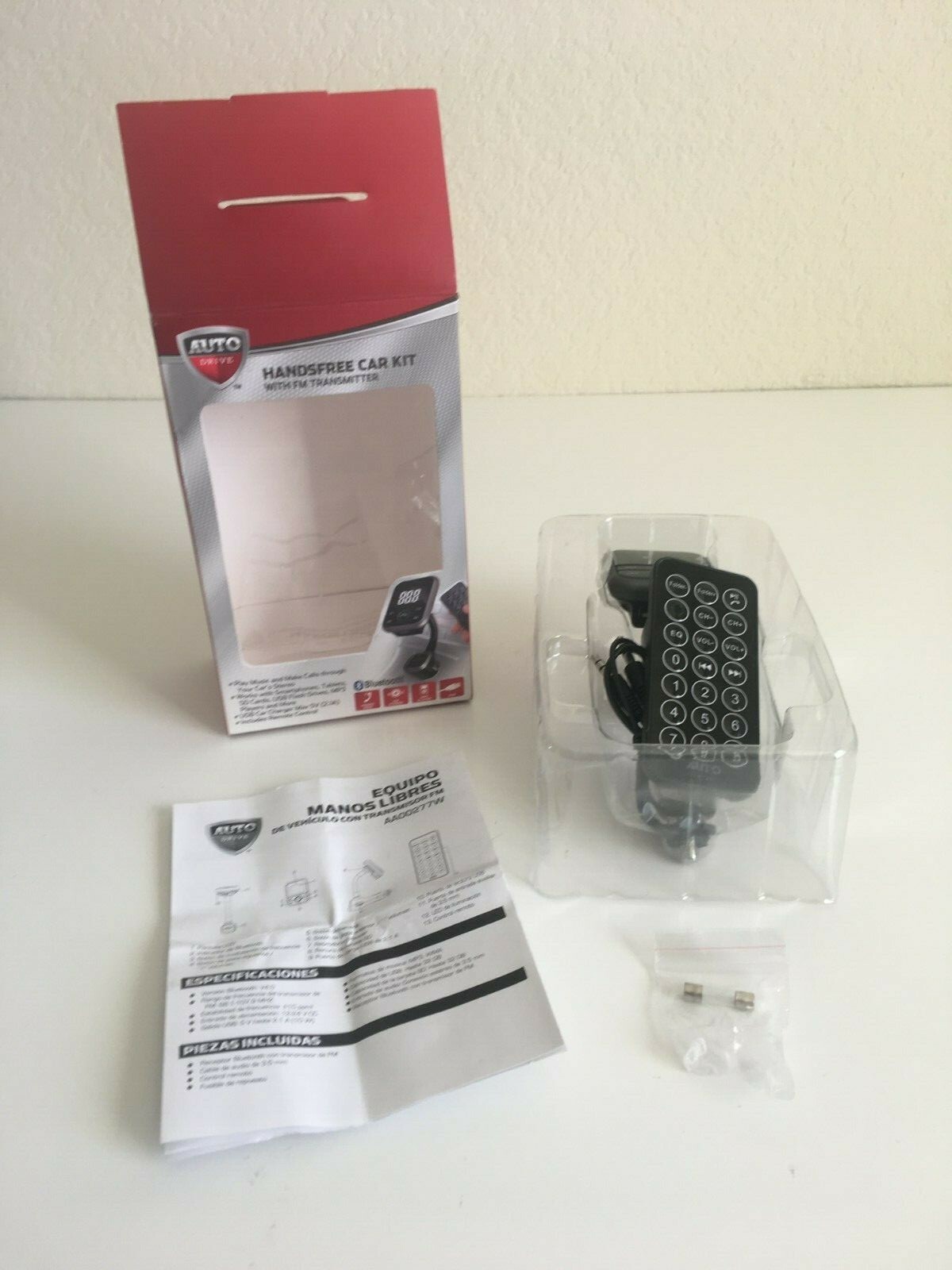 Auto Drive Car FM Transmitter Bluetooth Handsfree