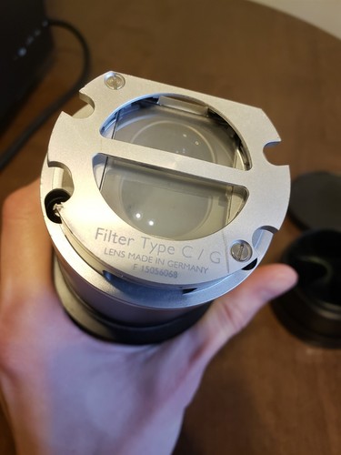 Rare Schneider Kreuznach Cinema Technicolor 3D Film Projector Lens