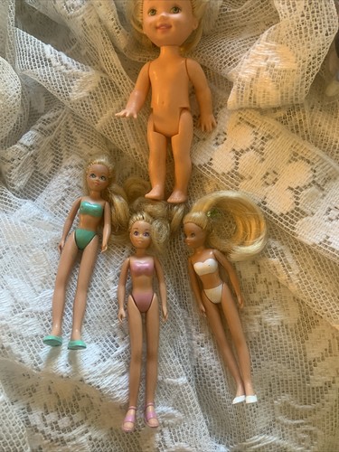 Disney Lot Of 14 Mini Figures 4&rdquo; -6&rdquo; Barbie Figures