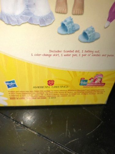 Doll Strawberry Shortcake Berry Beachy Plum Pudding Color Change Magic In Box