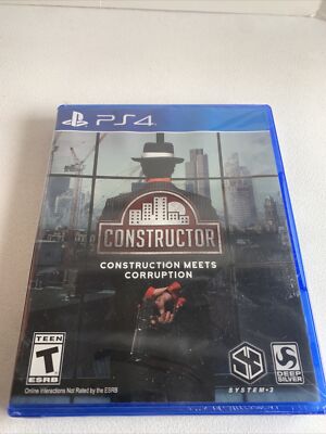 Constructor - PS4 - Brand New | Factory Sealed