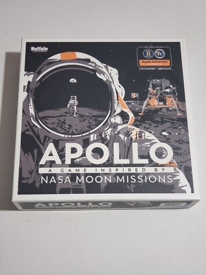 Apollo: A Collaborative Game Inspired By Nasa Moon Missions Board Game Brand New