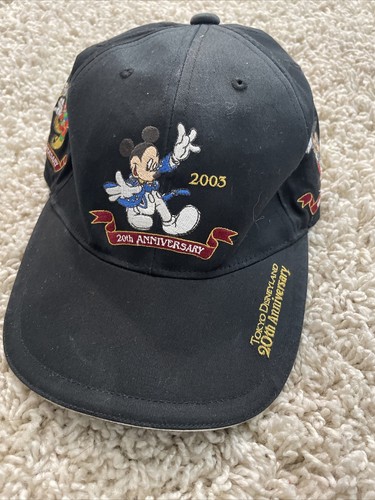 カチューシャ・被り物・帽子 California 70th Anniversary Disneyland 70th Anniversary Adjustable Trucker Hat New 2025