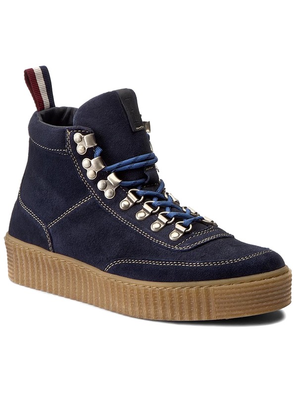 Tommy Hilfiger Bottes Pour Hommes K2385enneth 2b #79