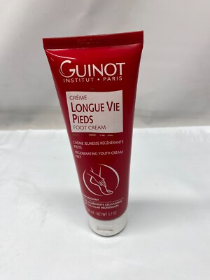 Guinot Longue Vie Pieds Foot Cream -3.7 oz - Exp 2/26 - SEALED
