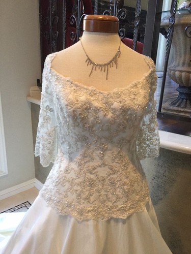 Green Leaf Wedding Dresses Unique Wedding Dress With Leafs A Line Bridal  Gowns | eBay