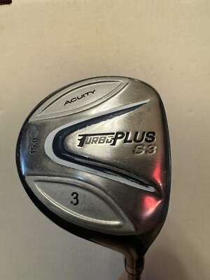 Acuity turbo plus s3 3 wood 15 degree/rh/senior graphite 43''