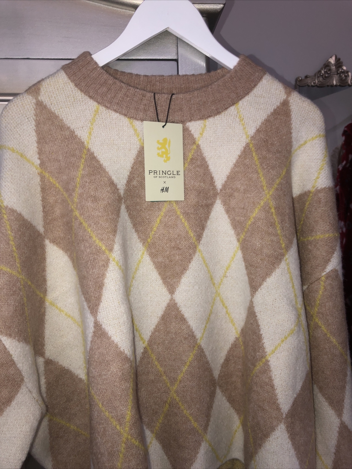 h&m pringle jumper