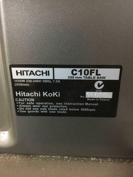 Hitachi Table Saw Miscellaneous Goods Gumtree Australia