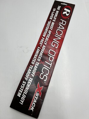 Racing Optics X Stack Laminated Tearoff System 10204C for Diamond Back, Raider