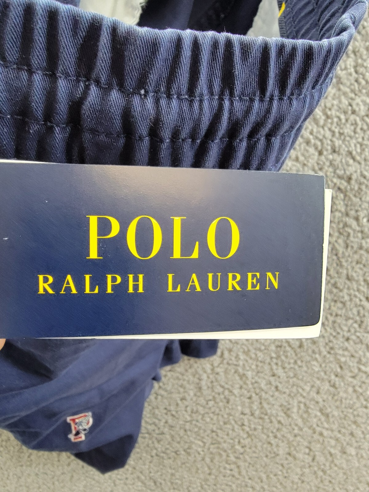 Polo Ralph Lauren 6-Inch Polo Prepster P-Wing Shorts Men's XXL Navy Button Zip - Picture 17 of 18