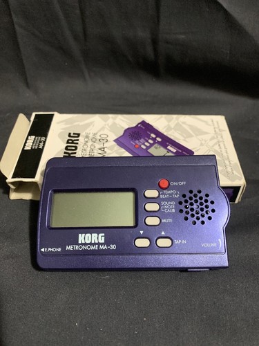 KORG MA-30 Metronome Digital Blue MA-30 Excellent Works! Free Shipping