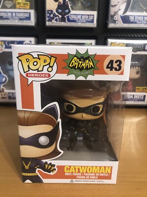 Funko POP! Heroes DC Batman Classic TV Series Catwoman #43 Glitter Suit