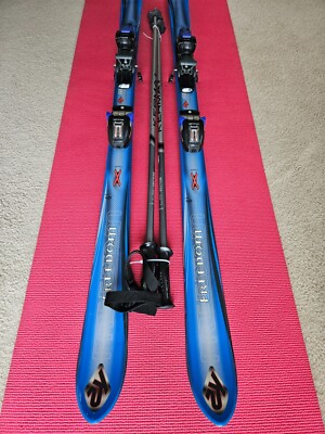 K2 Freedom 63 Skis 152 cm with Marker Logic M5.1 Bindings & 110 Vector Poles