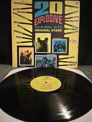 20 Explosive Hits - Various Artists - K-Tel Records Pressing TU-220