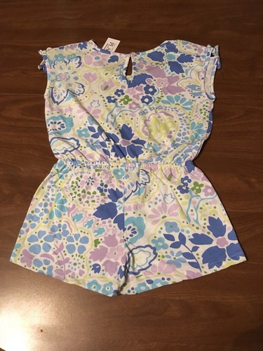 NEW Girls Children's Place Cold Shoulder Rompers Sizes 56, 7/8 & 10/12