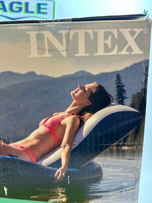 Intex 58868EP Floating Recliner Inflatable Pool Lounge 71'' x 53'' - New Fast Ship