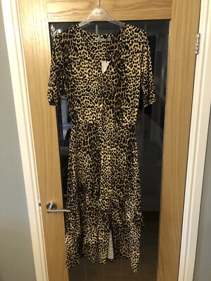 Oasis Leopard Print dress Size S BRAND NEW WITH TAGS RRP £46