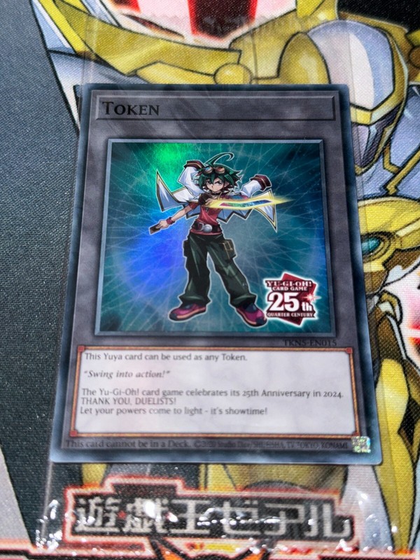 Occasion Carte Yu Gi Oh Jeton Yuya Tkn5-En015 Scelle Anglais