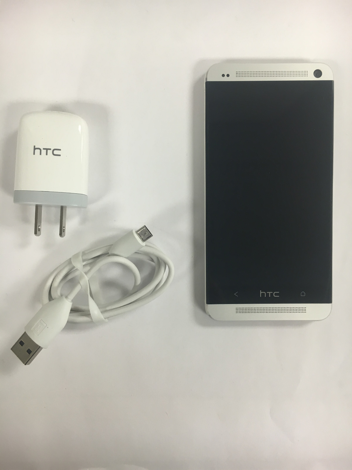 New HTC One M7 PN07200 Sprint 4G LTE 32GB Android Smartphone Silver NIB * | Shopping ...1200 x 1600