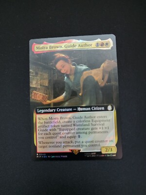 Moira Brown, Guide Author Extended Surge Foil 948 Mint Fallout PIP Mtg Magic