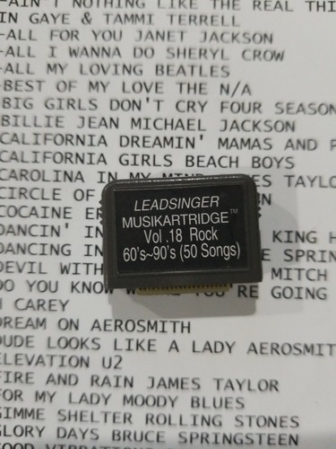 Magic Sing Song Chip lot (set of 6)