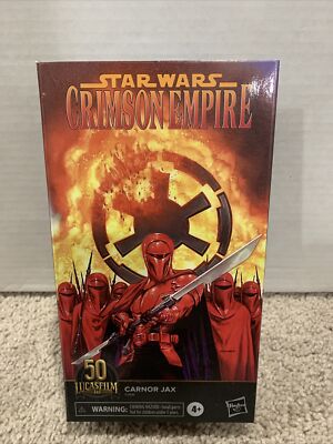 2021 Star Wars The Black Series 6'' Carnor Jax Crimson Empire 50th Anniversary