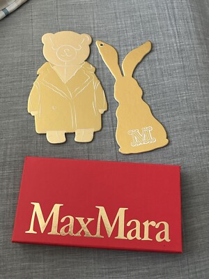 Max Mara Lunar Chinese New Year Rabbit Red Envelopes & Gift Tags VIP Gift - BNIB