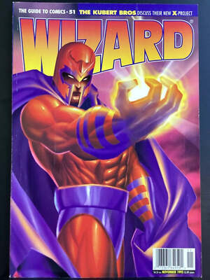 Wizard: The Guide to Comics #51 - Magneto cover