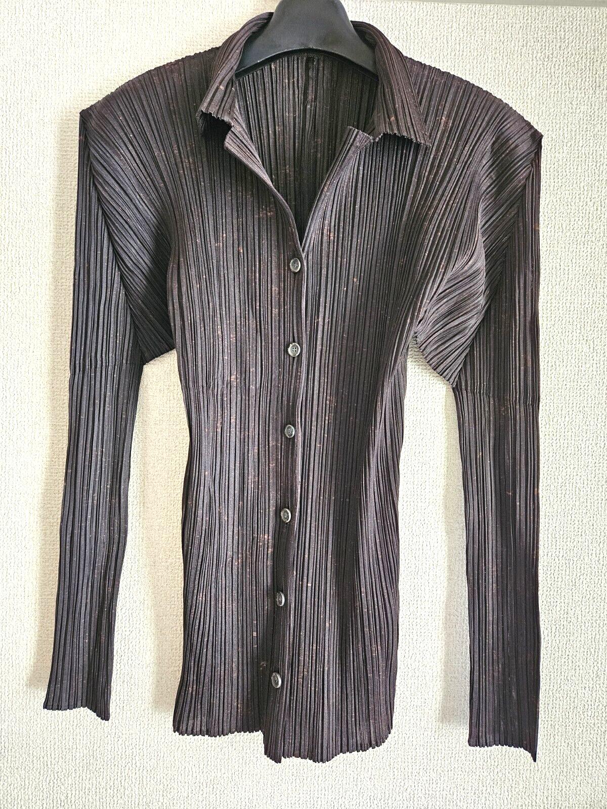 RARE issey miyake pleats please top shirt jp guest artist RARE issey miyake pleats please top shirt jp guest artist