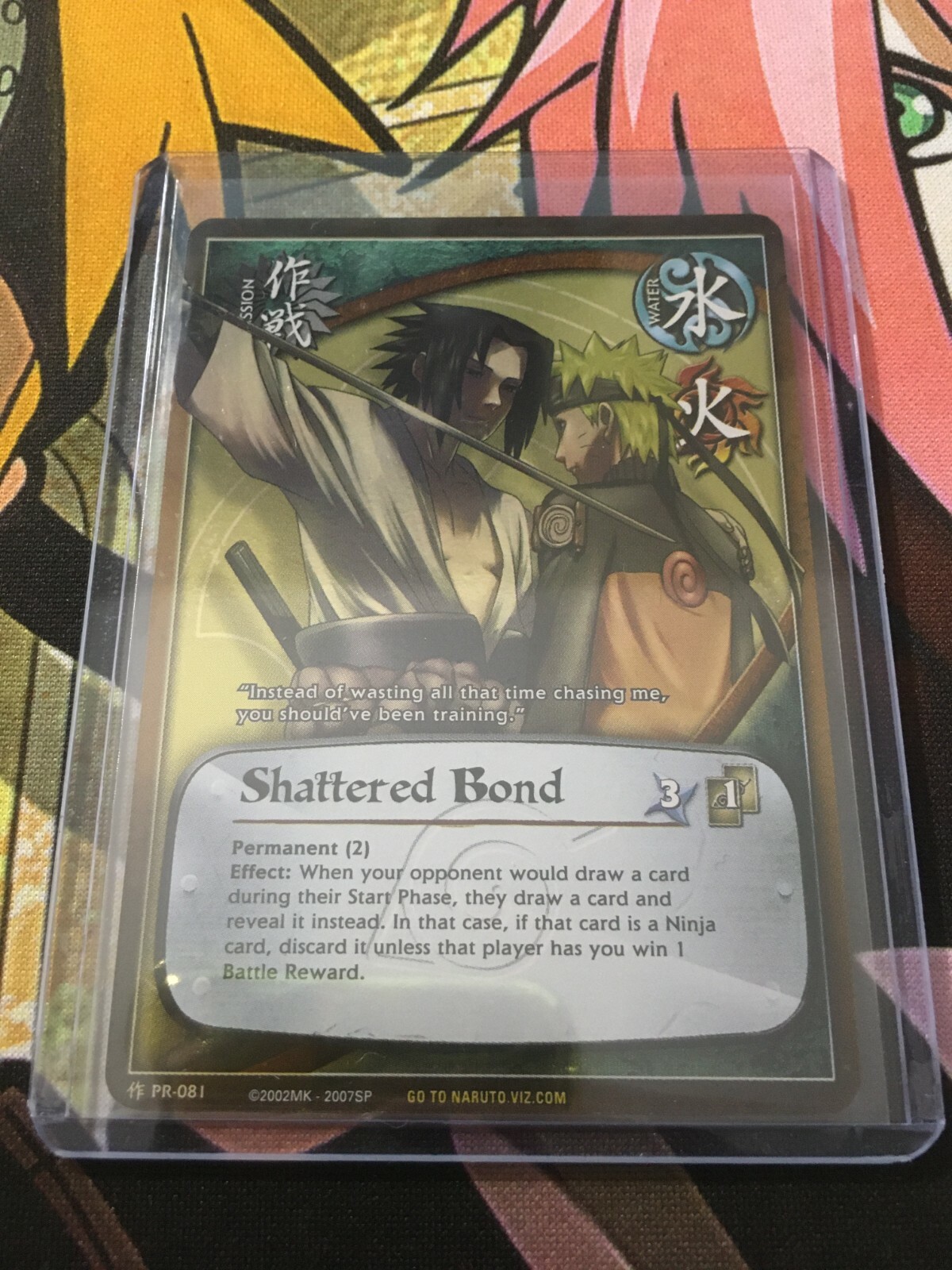 PSA10★NARUTO SHIPPUDEN トレーディングカード #15 Naruto Card Sakura No.15 Ninja Very Rare BANDAI Japan Anime