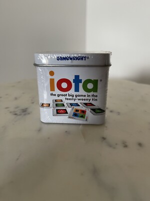 Gamewright IOTA game NEW SEALED and FREE SHIP!