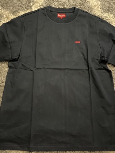 Supreme Small Box Logo TShirt Navy Sz Medium NWTS | eBay