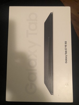 Samsung Galaxy tab s7 fe 5g tablet. Opened But Never Used